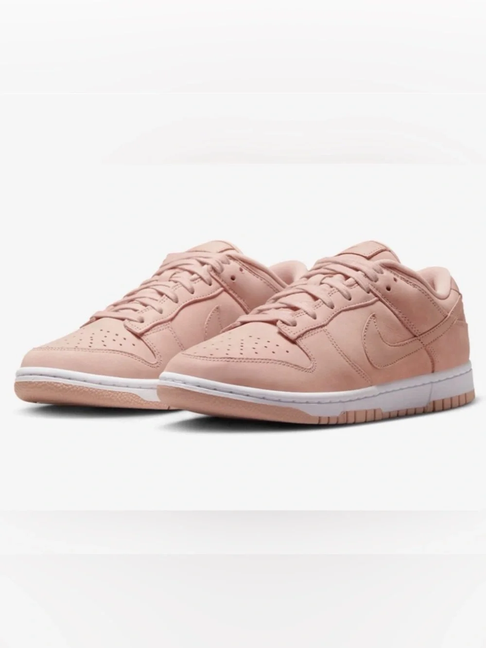 W10 Nike Dunk Low Women's Sneakers in Dusty Rose